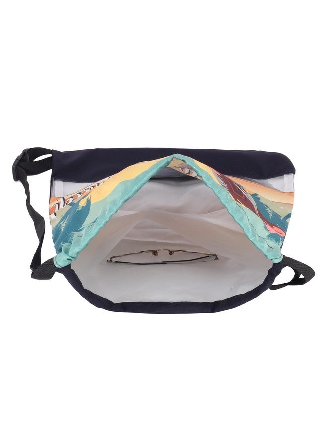 Echo Boomers Football Printed Drawstring Bag - Water-Resistant, Adjustable Straps, Spacious Main Compartment. - Image 2