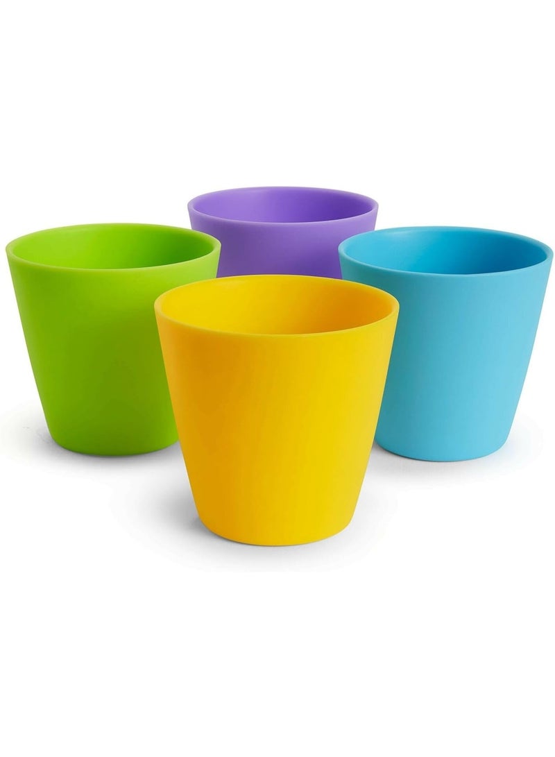 إيروريكس طقم طعام مونشكين العصري متعدد الاستخدامات، ١٢ قطعة | يشمل أطباقًا وأوعية وأكوابًا وأدوات مائدة | خالٍ من مادة BPA للأطفال الرضع والأطفال الصغار - Image 2