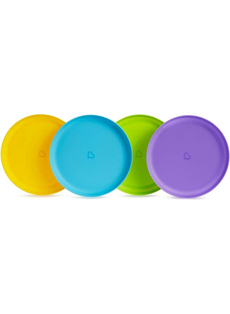 إيروريكس طقم طعام مونشكين العصري متعدد الاستخدامات، ١٢ قطعة | يشمل أطباقًا وأوعية وأكوابًا وأدوات مائدة | خالٍ من مادة BPA للأطفال الرضع والأطفال الصغار - Image 3