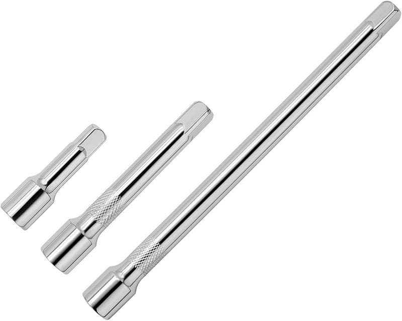 1 2 بوصة محرك 75 125 250 مللي متر مضاد للانزلاق مقبس وجع اسئلة شريط تمديد مجموعة 3 قطع - Image 5