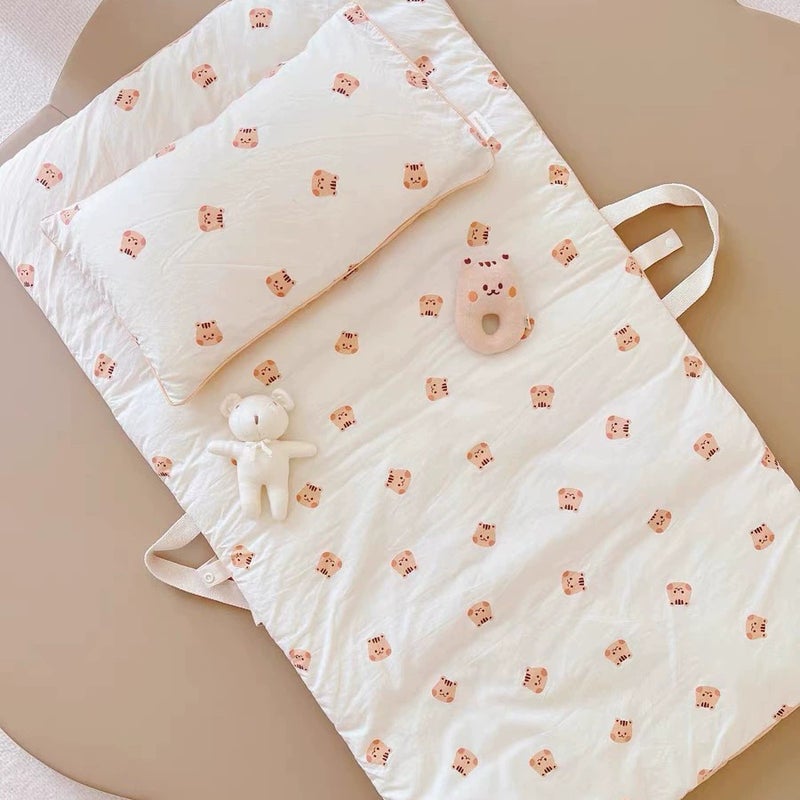 New In Cartoon Animal Foldable Portable Kindergarten Nap Mat Mattress Tatami Bay Window Mat - Image 3