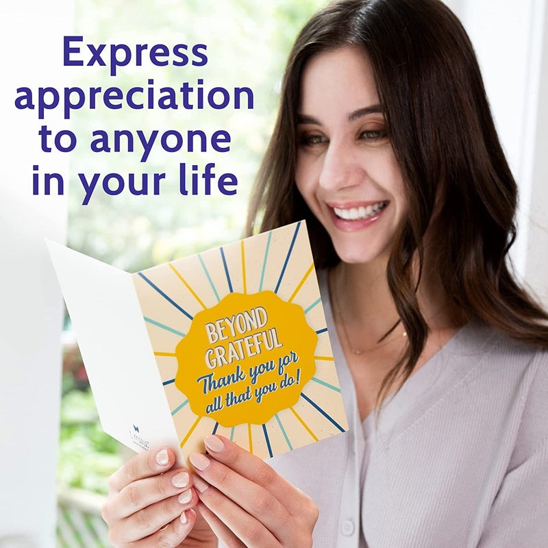 T MARIE 96 Appreciation Cards with Envelopes - Team Gifts, Teacher Gifts Bulk, Volunteer and Employee Appreciation, Gratitude and Encouragement Notecards - Boxed Set of Thank You Cards - Image 5