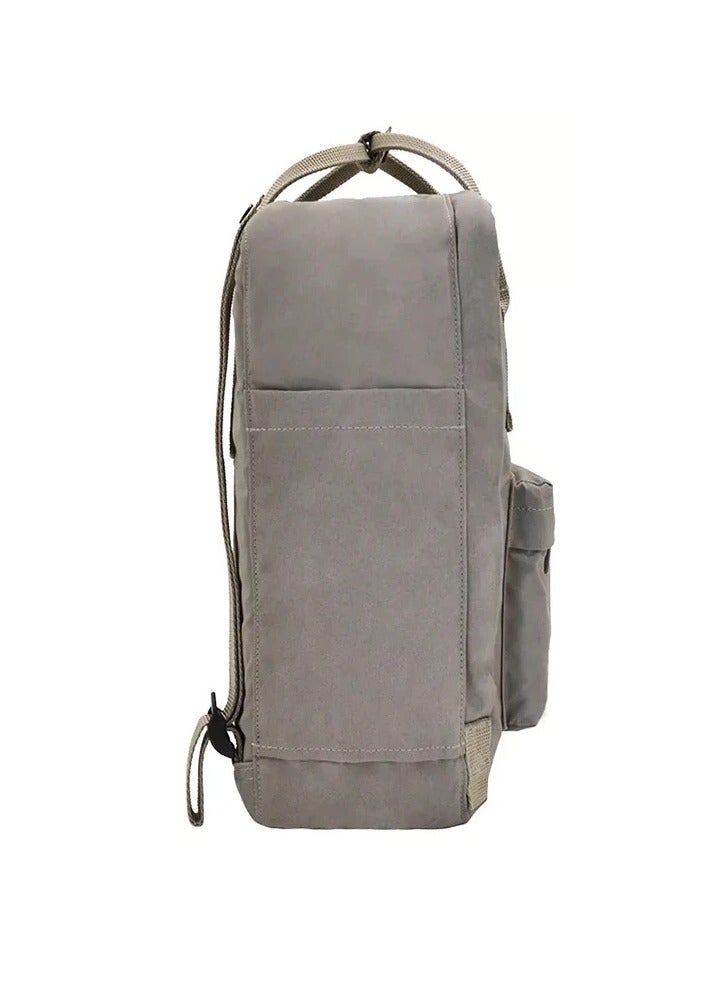 Fjallraven Kanken Classic Casual Backpack School Bag 16 Inches Misty Gray - Image 4