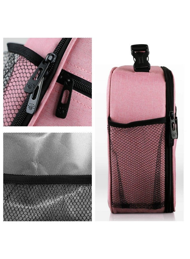 Hap Tim lunchbox for Adult, Insulated Lunch Bag for Women, Reusable Lunch Box, Spacious Lunchbag, Pink (18654-PK) - Image 4