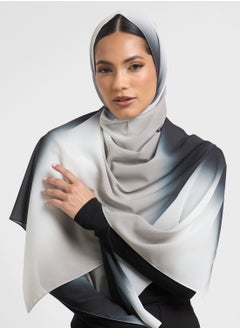 Khizana Embellished Floral Detail Long Hijab Scarf  - Image 3