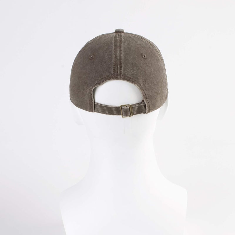 LANGZHEN Unisex Baseball Cap 100% Cotton Fits Men Women Washed Denim Adjustable Dad Hat - Image 5