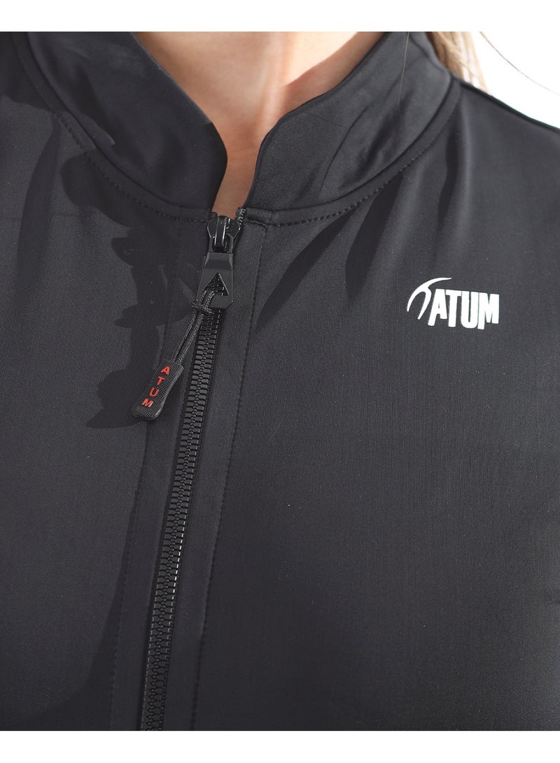 ATUM Basic Full Body Black Swimsuit - Image 5