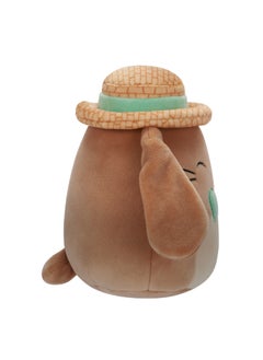 Squishmallows 5 بوصة يونغ الأرنب الشوكولاته، لعبة قماش مرخصة رسميًا من كيلي توي، لعبة ناعمة ملونة، هدية للأطفال، الفتيات والأولاد، لعبة قابلة لغسل لكل الأعمار ملونة  - Image 3