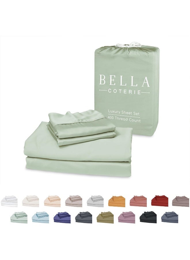 BC BELLA COTERIE Luxury Bamboo King Size Sheet Set  - Image 1