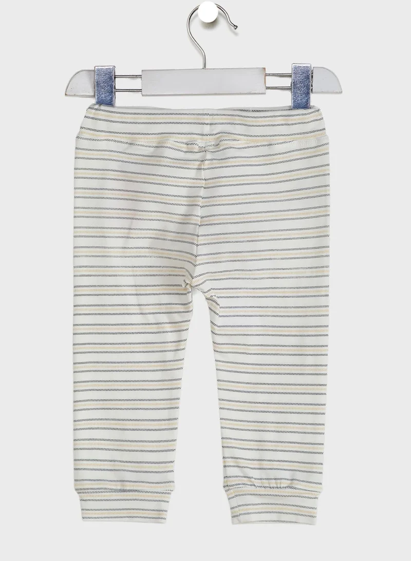 NAME IT Kids Striped Knitted Sweatpants