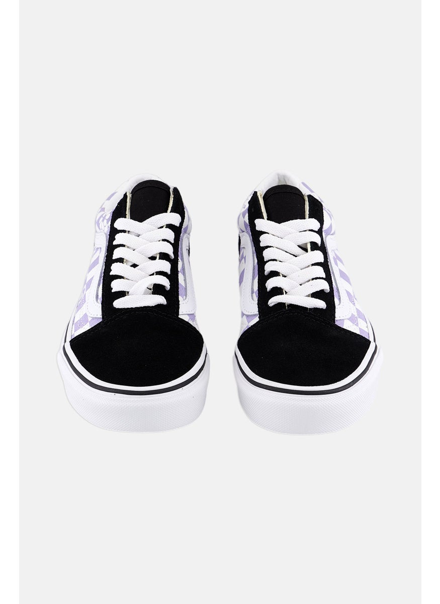 VANS - Women Old Skool Lace Up Shoes, Black - Image 1