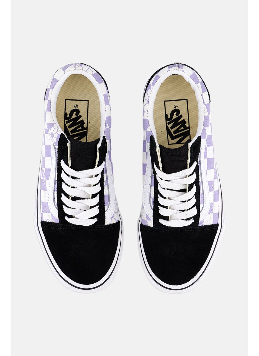 VANS - Women Old Skool Lace Up Shoes, Black - Image 1