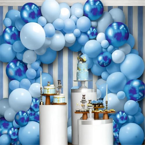 YOURS DECOR Happy Birthday Balloons Decoration Kit - 52 Pcs Blue Balloons Garland Set for Birthday Decoration | Birthday Party Decoration Set for Celebrations for Kids & Boys - Image 5
