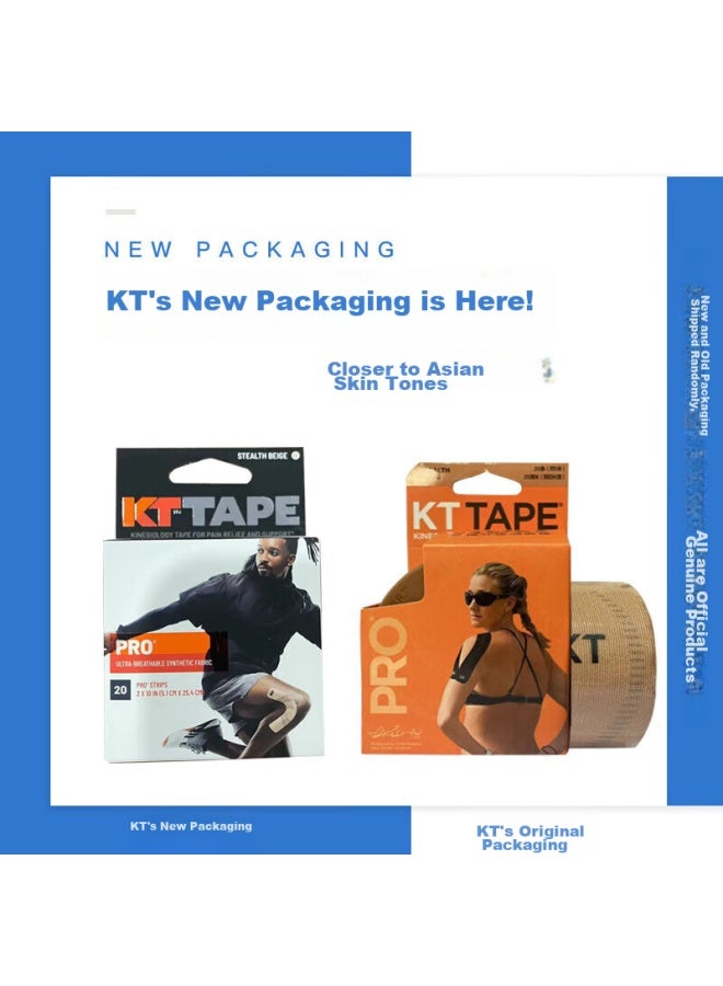 KT TAPE Kttape American Muscle Tape, Muscle Patch, Muscle Effect Patch, Muscle Strain Muscle Inner Effect Patch, Knee Brace, Sports Tape, Elastic Bandage, Light Blue  - Image 5