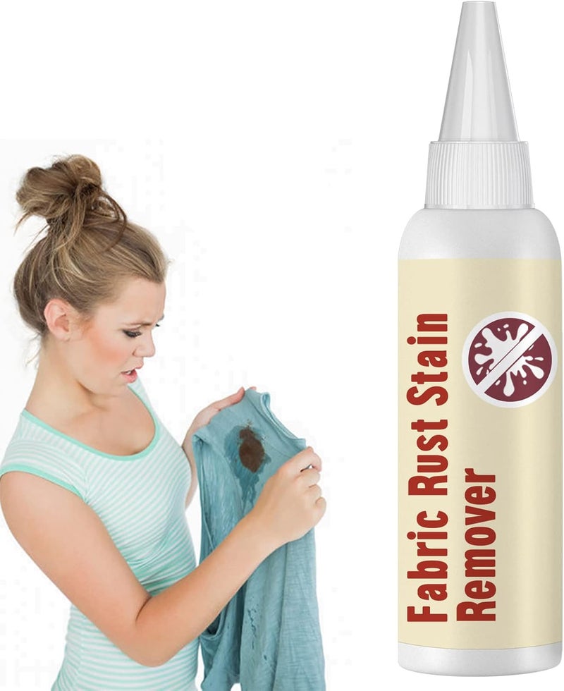 comfrt Emergency Stain Rescue Stain Remover,Fabric Rust Stain Remover Strong Clothes Rust Remover,Waterless Clothing Cleaner,Quick And Easy Dirt Spot Removal for Laundry (100ml, 1PCS) - Image 1