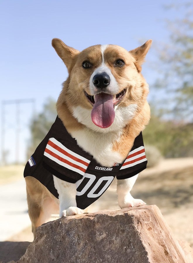 Pets First NFL AFC North Mesh Jersey for Dogs, XX-Large, Cleveland Browns - Image 3