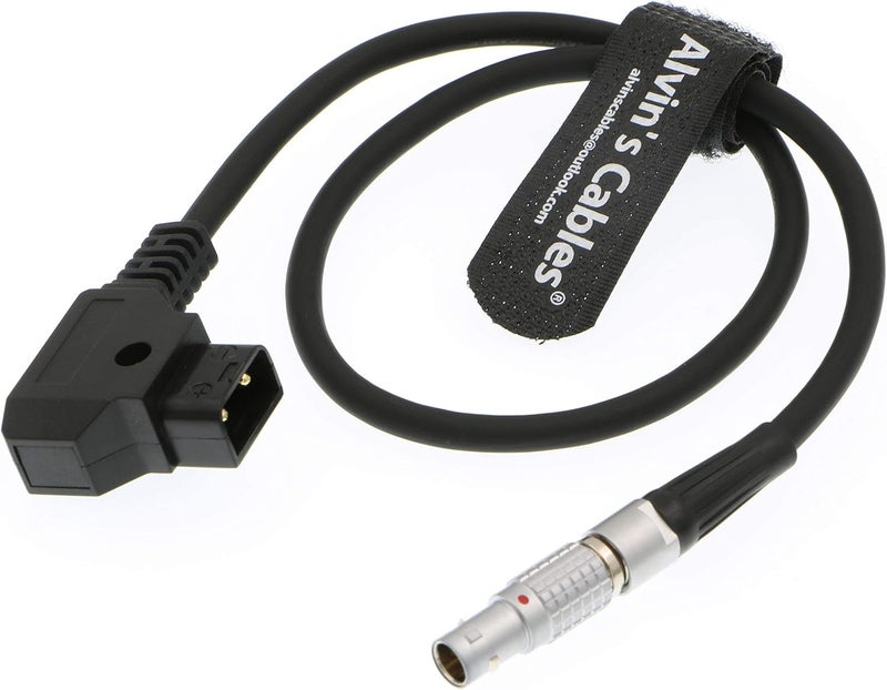 Alvin's Cables كابل طاقة 2 دبوس D-Tap إلى 0B لكاميرات بلاك ماجيك بايكسيس، تيراديك، سمول إتش دي، Z-CAM E2، DJI-Ronin RSC RS2 RS3 بطول 45 سم | 18 بوصة - Image 1