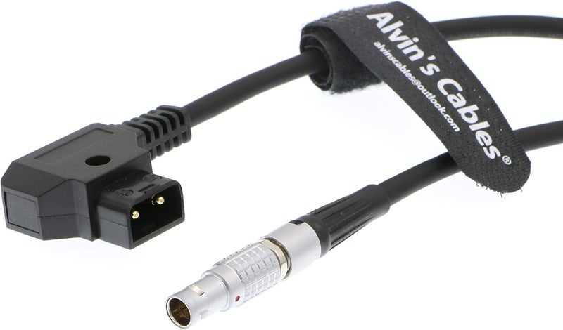 Alvin's Cables كابل طاقة 2 دبوس D-Tap إلى 0B لكاميرات بلاك ماجيك بايكسيس، تيراديك، سمول إتش دي، Z-CAM E2، DJI-Ronin RSC RS2 RS3 بطول 45 سم | 18 بوصة - Image 4