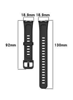 HW Huawei Band 8 Strap Soft Silicone Replacement Strap Compatible With Huawei Band 9  - Image 5