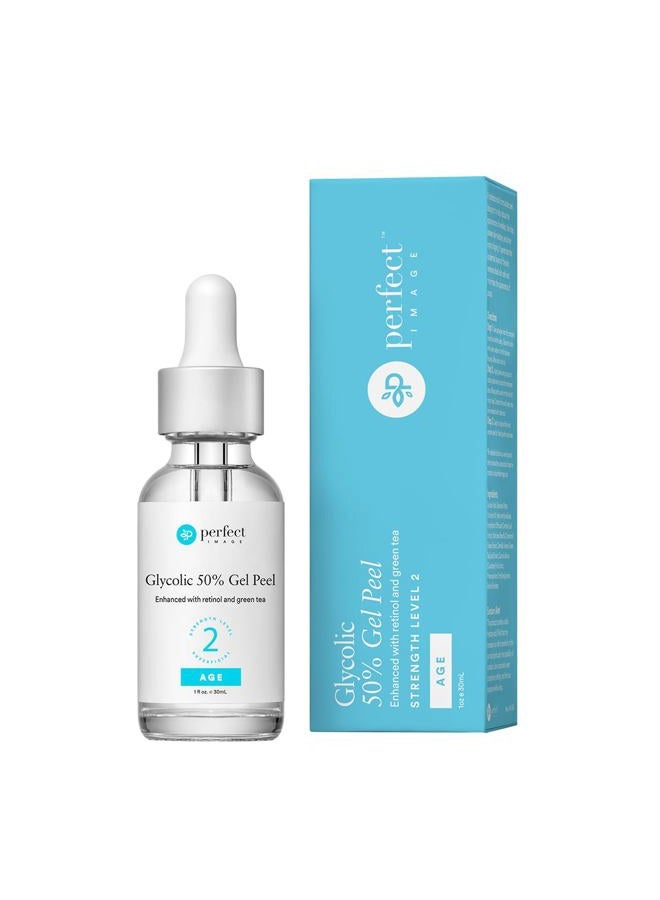 PERFECT IMAGE Glycolic Acid 50% Gel Peel - Enhanced with Retinol & Green Tea Extract (Professional Skin Peel)1 ounce - Image 1