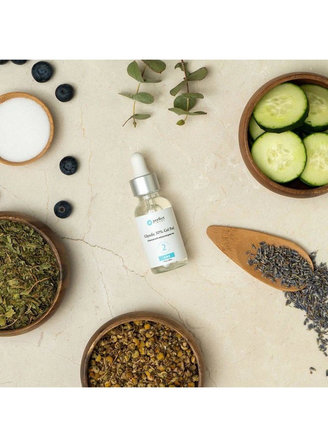 PERFECT IMAGE Glycolic Acid 50% Gel Peel - Enhanced with Retinol & Green Tea Extract (Professional Skin Peel)1 ounce - Image 3