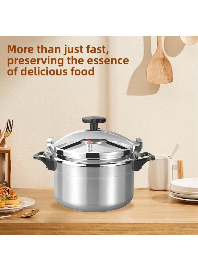 Household aluminum pressure cooker, explosion-proof pressure cooker, large-capacity soup pot, multi-functional stew pot, designed exclusively for gas stoves - Image 4