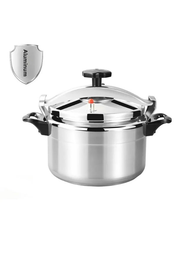 Household aluminum pressure cooker, explosion-proof pressure cooker, large-capacity soup pot, multi-functional stew pot, designed exclusively for gas stoves - Image 1