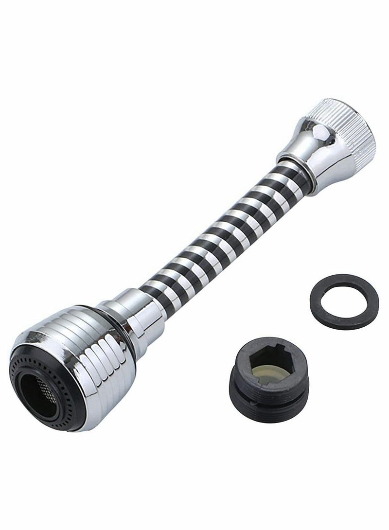 XiuWoo 360 Degree Rotating Water-Saving Sprinkler And Faucet Aerator Flexible Water Faucet Sprayer Extender Jet Spray For Sink Turbo Flex - Image 3
