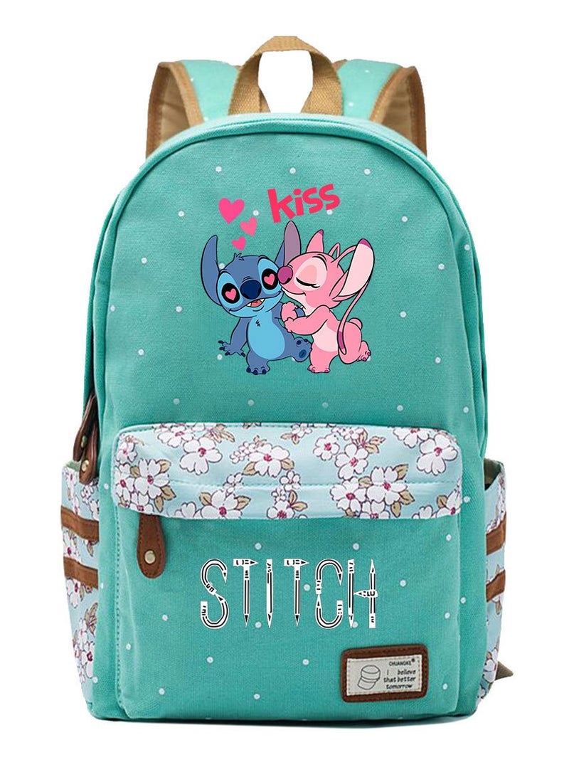 STITCH Stitch Printed Youth Casual Woven Strap Backpack