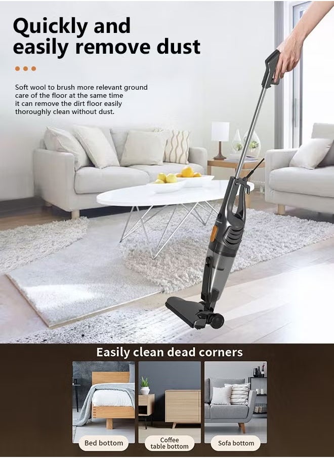sokany - Vacuum Cleaner, 5M Corded Upright Vacuum Cleaner, 1000W with Multifunction Lightweight Handheld Stick Cleaner for Hard Floor/Carpet/Pet Hair (SK-3389) - Image 1