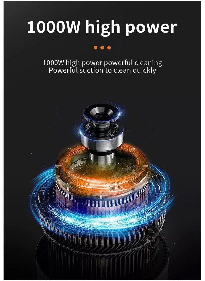sokany - Vacuum Cleaner, 5M Corded Upright Vacuum Cleaner, 1000W with Multifunction Lightweight Handheld Stick Cleaner for Hard Floor/Carpet/Pet Hair (SK-3389) - Image 1
