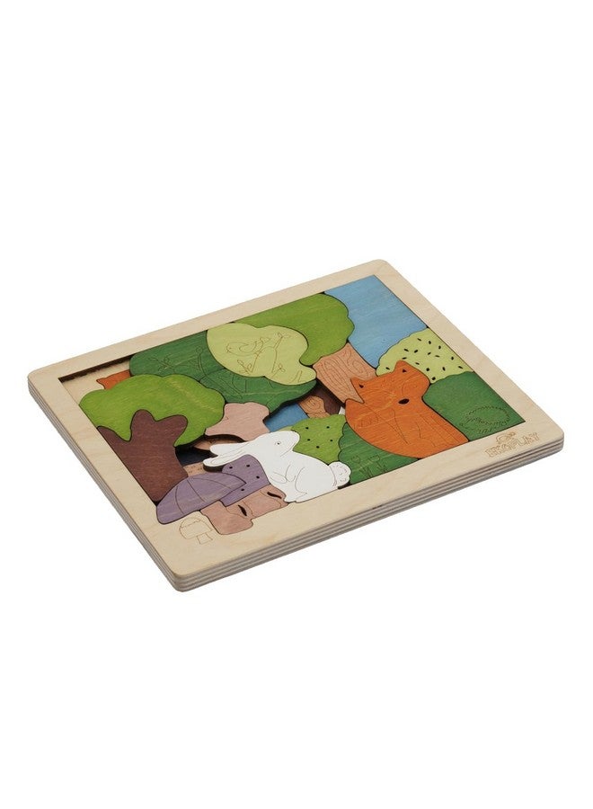 EKOPLAY Woodlands Puzzle for Kids | 33 Piece Jigsaw Puzzle for Pre-School Kids | Learning and Educational Toy Gift for Boys & Girls 3 Years and Above - Image 3