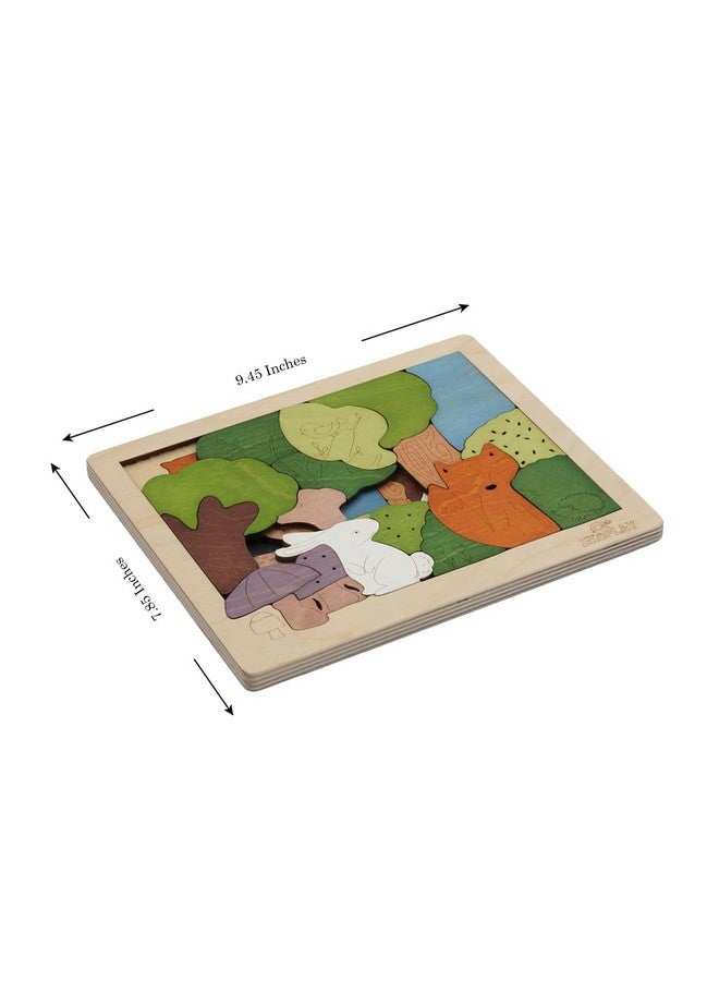 EKOPLAY Woodlands Puzzle for Kids | 33 Piece Jigsaw Puzzle for Pre-School Kids | Learning and Educational Toy Gift for Boys & Girls 3 Years and Above - Image 2