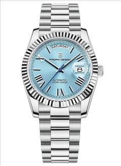 Silver sky Blue