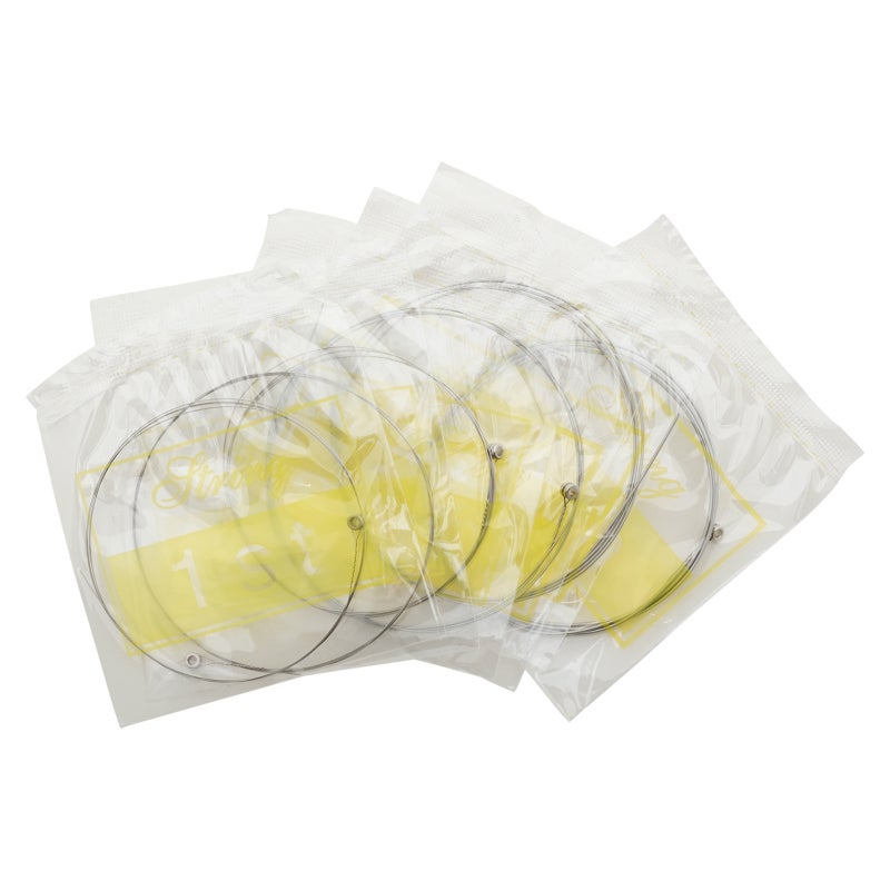 Electric Guitar String 6pcs Silver - Individually Wrapped Durable Rust-Resistant Guitar String for Electric Guitar Players - Image 1