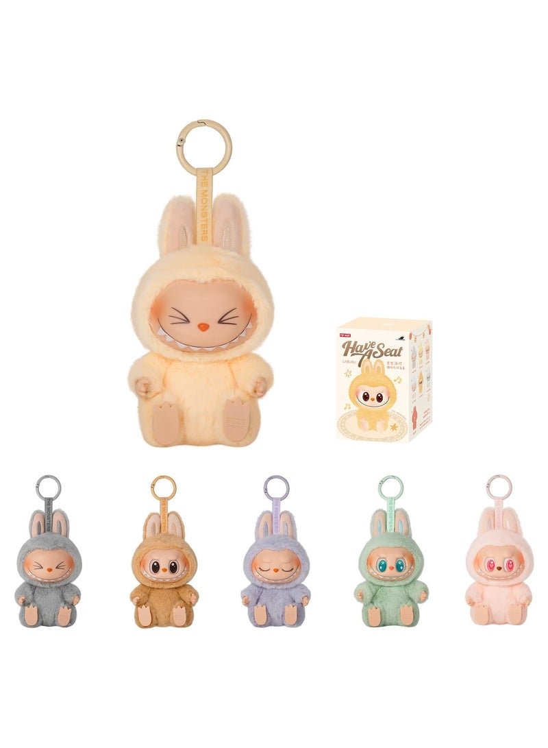 LABUBU Box of The Labubu Monsters Second generation - Random Design Action Figures Collectible, Blind Box 6pcs