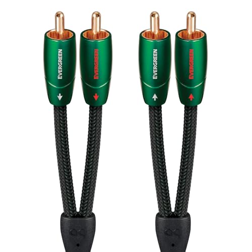 AudioQuest Evergreen RCA Audio Interconnect Cable (3m, Stereo Pair) - Image 1