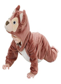 Baby Three-Dimensional Modeling Hooded Bodysuit