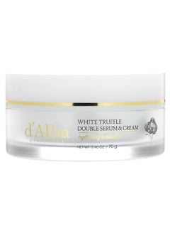 dAlba d'Alba, White Truffle Double Serum & Cream, 2.46 oz (70 g)  - Image 1