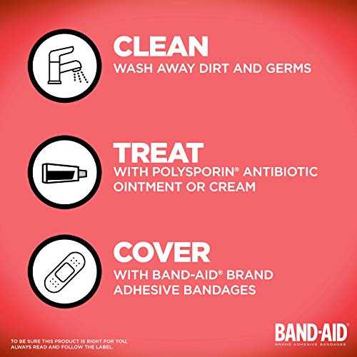 Band-Aid Brand Flexible Fabric Adhesive Bandages for Wound Care and First Aid, Finger and Knuckle, 20 ct (Pack of 6) - Image 3