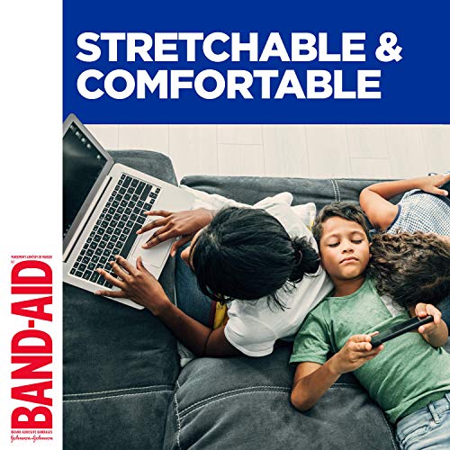 Band-Aid Brand Flexible Fabric Adhesive Bandages for Wound Care and First Aid, Finger and Knuckle, 20 ct (Pack of 6) - Image 2