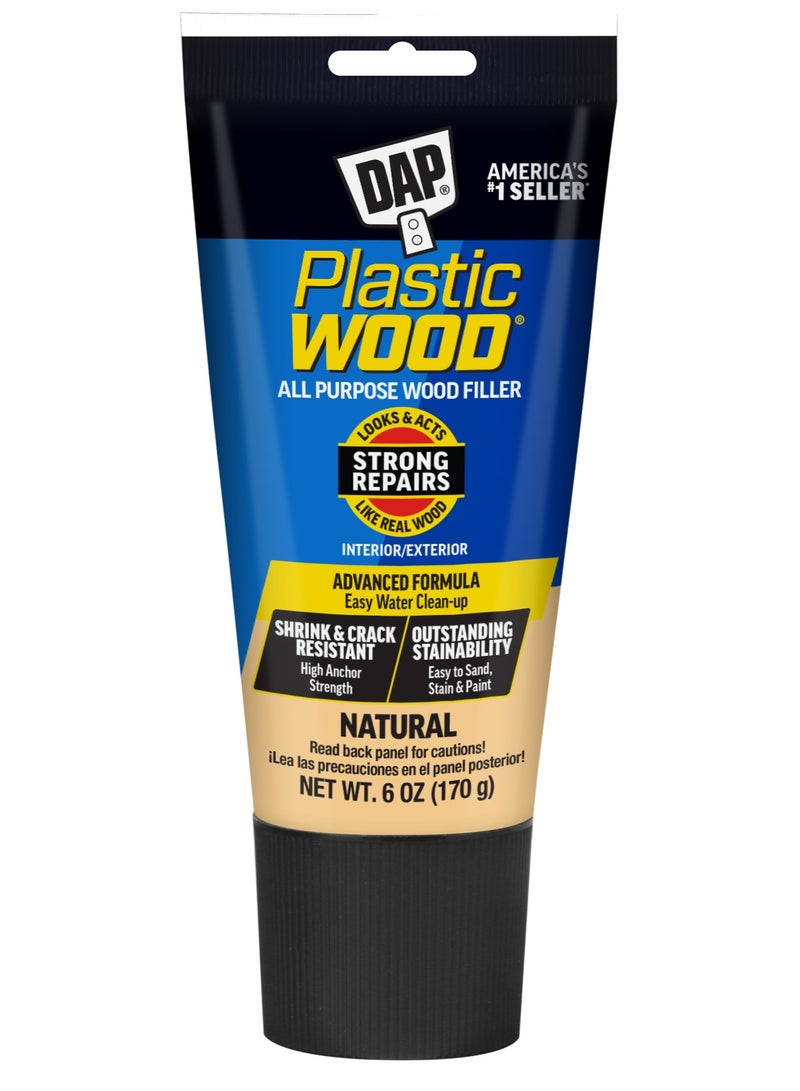 Dap Plastic Wood All Purpose Wood Filler Natural 170 G