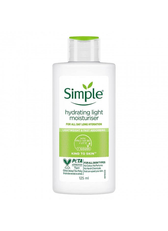 simple - Simple Kind To Skin Hydrating Light Moisturiser 125 ml by Simple - Image 1