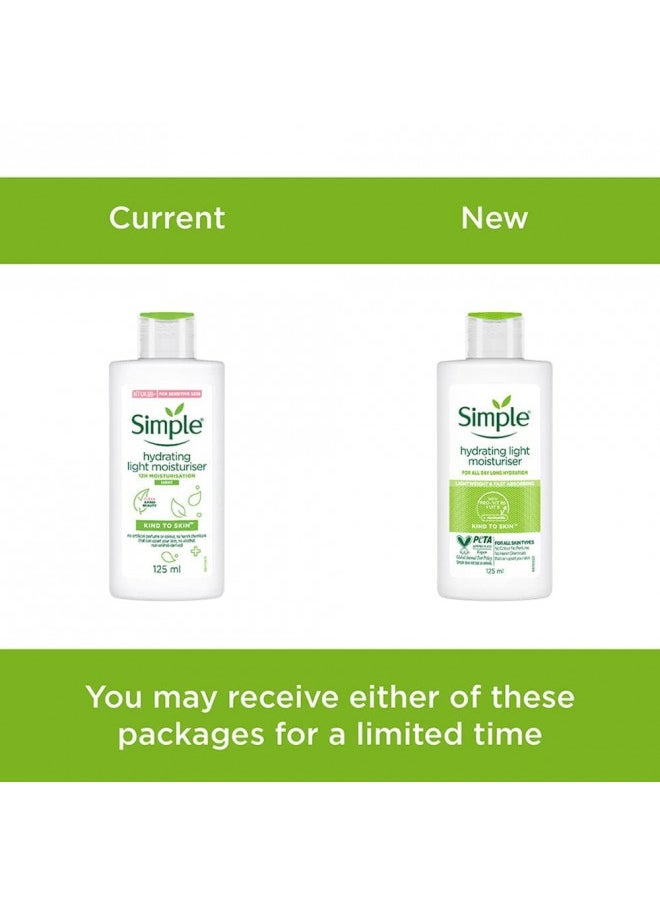 simple - Simple Kind To Skin Hydrating Light Moisturiser 125 ml by Simple - Image 1