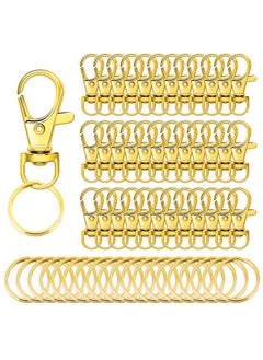 60Pcs Gold Swivel Snap Hooks With Key Rings Keychain Clip Hooks Key Chain Rings Lobster Claw Clasps For Lanyard Clip Jewelry Making Crafts - pzsku/Z4C240E57B8E7D0395C87Z/45/_/1724479635/d7d19ea5-e482-4ed7-b8ca-68860046b001