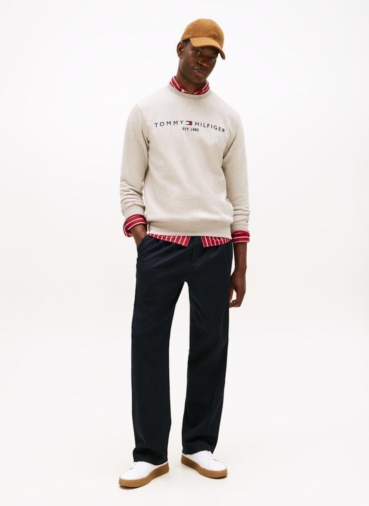 TOMMY HILFIGER Flex Fleece Crew Neck Sweatshirt - Image 4