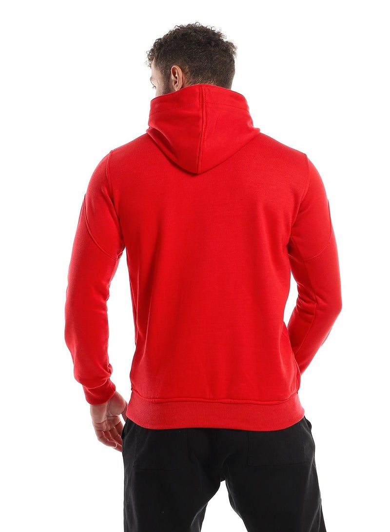 Caesar Mens Printed Rethink Hoodie With Front Pockets - Image 4