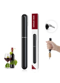 Excefore Portable Air Pressure Wine Opener, 2 in 1 Cork Wine Opener Needle with Foil Cutter, Handheld Cork Opener, Effortless Wine Opening  - Image 1