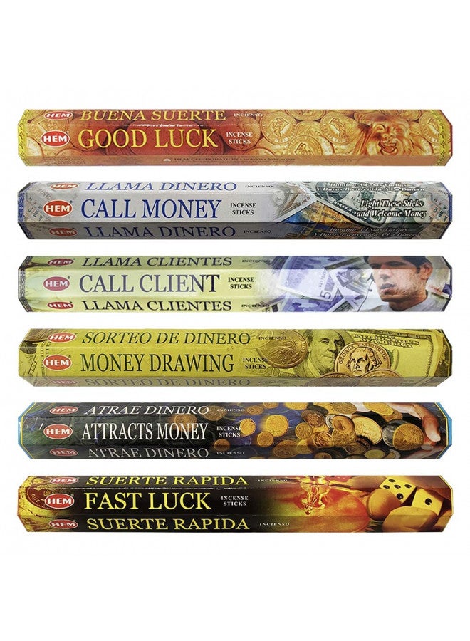 TRUMIRI Hem Incense Sticks Variety Pack #3 and Incense Stick Holder Bundle with 6 Money Series Fragrances - Image 4