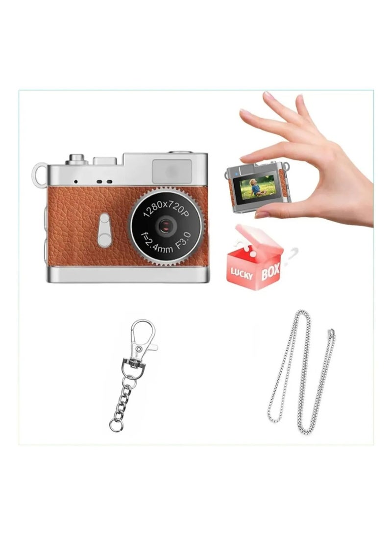 Magecam Retro 720p Portable Mini Camcorder with 0.96 Inch Screen and TF Card Support - Image 1